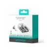Joyroom IceLens Series True Wireless Earbuds su LED šviesomis, Bluetooth 5.3, TWS, AAC, SBC, juodi (JR-TC1-BLK)