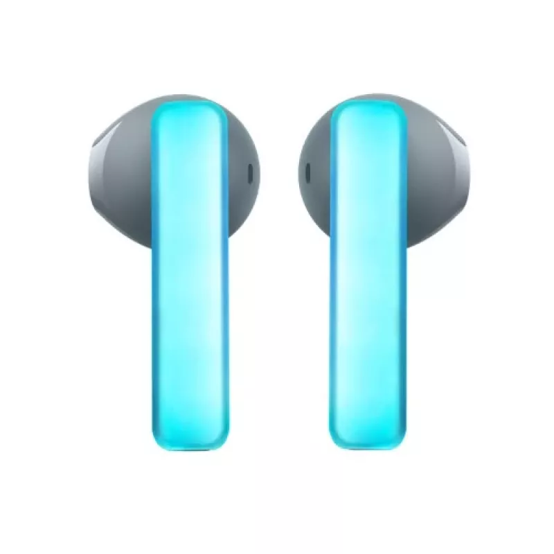 Joyroom IceLens Series True Wireless Earbuds su LED šviesomis, Bluetooth 5.3, TWS, AAC, SBC, juodi (JR-TC1-BLK)