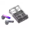 Joyroom IceLens Series True Wireless Earbuds su LED šviesomis, Bluetooth 5.3, TWS, AAC, SBC, juodi (JR-TC1-BLK)