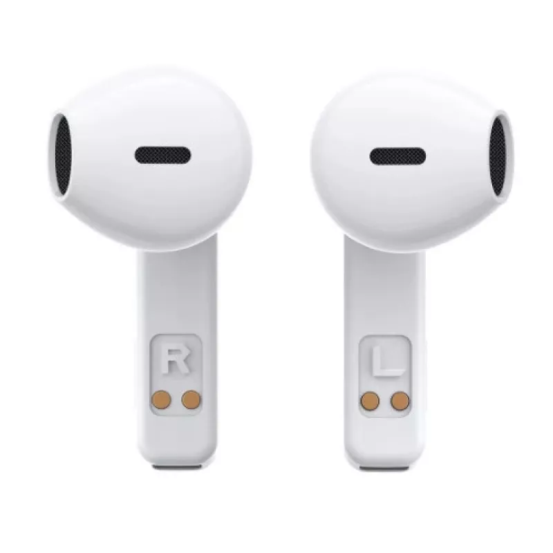 Joyroom IceLens Series True Wireless Earbuds su LED lemputėmis, Bluetooth 5.3, balta (JR-TC1-WHT)