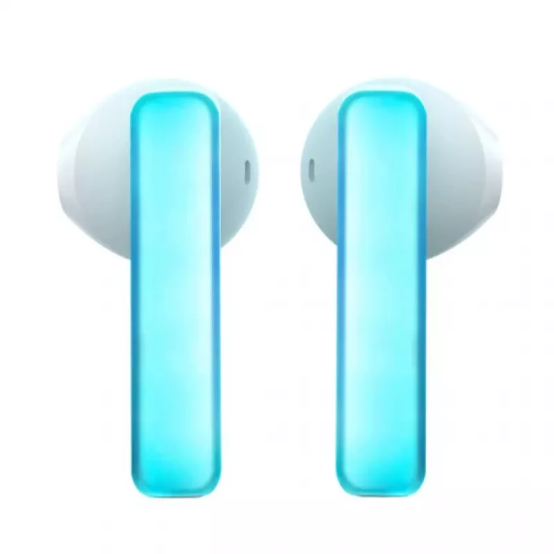 Joyroom IceLens Series True Wireless Earbuds su LED lemputėmis, Bluetooth 5.3, balta (JR-TC1-WHT)