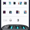 Joyroom JR-CCD03 automobilinis įkroviklis su skaitmeniniu ekranu, 3x USB-A, 17W, 3.4A, juodas