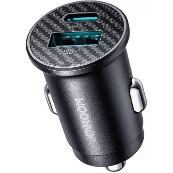 JOYROOM JR-CCN16 Mini 15W USB-A automobilinis įkroviklis, juodas