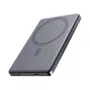 Joyroom JR-PBM08 5000mAh 20W itin plona magnetinė belaidė power bank - pilka