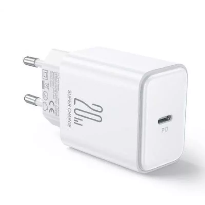 Joyroom JR-TCF06 USB-C 20W PD Charger White