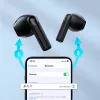 JOYROOM JR-TL11 True Wireless ausinės su ENC, IPX4 atsparumu vandeniui, Bluetooth 5.3, jutikliniais valdymais, juodos