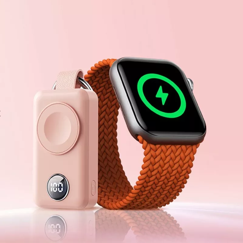 Joyroom JR-WQW01 Wireless Power Bank 2000mAh 3W for Apple Watch Pink