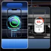 JOYROOM JR-ZS291 Automobilinis telefono laikiklis su 15W Qi belaidžiu įkrovikliu, suderinamas su MagSafe, tvirtinamas prie ventiliacijos angos, juodas