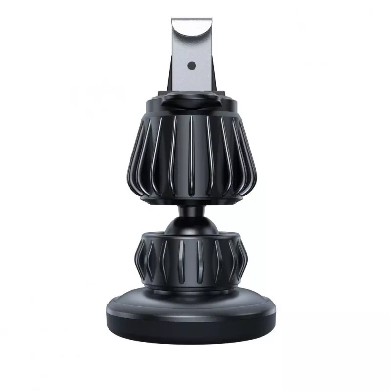 JOYROOM JR-ZS356 Magnetinis laikiklis telefonui ant ventiliacijos grotelių - tamsiai pilka