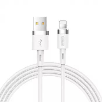 Joyroom Lightning - USB kabelis 2.4A, 1,2m, baltas (S-1224N2)