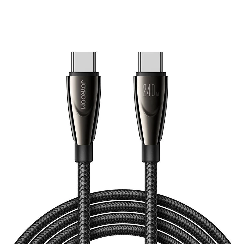 JOYROOM Pioneer 240W USB-C į USB-C laidas SA31-CC5 1,2m juodas