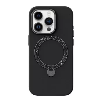 JOYROOM PN-14L2 Dėklas Dancing Circle, skirtas iPhone 14 Pro (juodas)