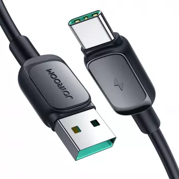 JOYROOM S-AC027A141B 1,2 m USB-A į Lightning pintas kabelis, juodas
