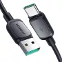 JOYROOM S-AC027A141B 1,2 m USB-A į Lightning pintas kabelis, juodas