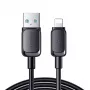 JOYROOM S-AL012A14 2.4A USB-A į Lightning laidas 1,2 m juodas