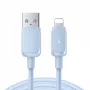 JOYROOM S-AL012A14 2.4A USB į Lightning laidas, 1,2 m, mėlynas