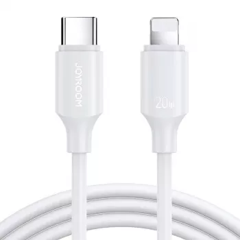Joyroom S-CL020A9 USB-C į Lightning laidas 1m 20W PD baltas