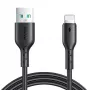 Joyroom SA26-AL3 USB-A į Lightning Flash Charge laidas, 3A, 1m, juodas