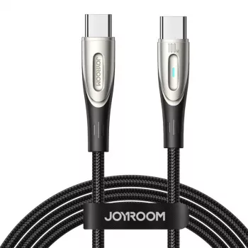 JOYROOM Star-Light USB-C į USB-C laidas SA27-CC5 1,2m Juodas 100W