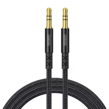 JOYROOM SY-10A1 3,5 mm AUX garso kabelis 1 m juodas