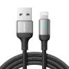 Joyroom USB-A į Lightning laidas, 2,4A, 1,2m, juodas (S-UL012A10)