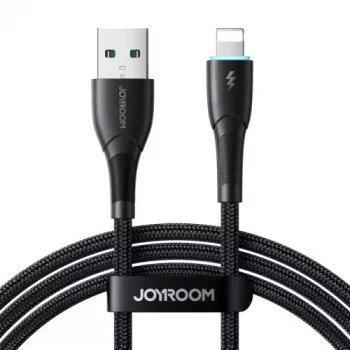 Joyroom USB-A į Lightning laidas Starry Series, 480 Mbps, 3A, 1m, juodas (SA32-AL3)