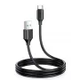 Joyroom USB-A į USB-C įkrovimo ir duomenų laidas 3A 1m juodas
