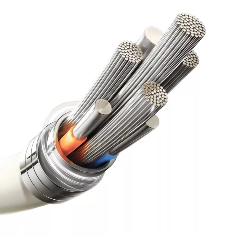 Joyroom USB-C į Lightning laidas 1,2 m baltas MFi sertifikuotas 20W PD greitasis įkrovimas