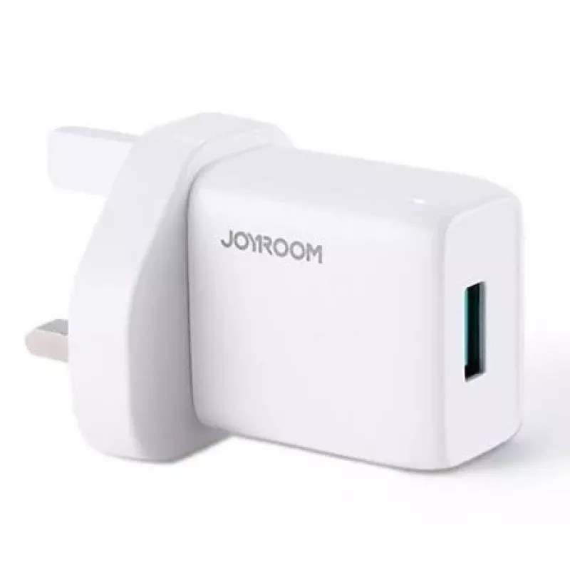 Joyroom USB Wall Charger 2.1A UK Plug (L-1A101) White