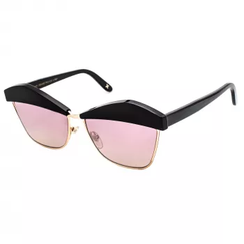 JPLUS Woman JP5076-01 Akiniai nuo saulės - Acetatinis kvadratinis rėmelis - UV400 apsauga - 58/13/145 mm
