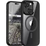JT Berlin BackCase Pankow Hybrid MagSafe dėklas Apple iPhone 13 - juodas/permatomas 10923