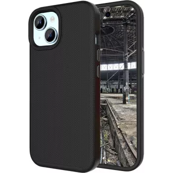 JT Berlin BackCase Pankow Solid MagSafe dėklas, skirtas Apple iPhone 15 - juodas 11104