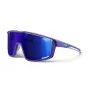 Julbo Fury Sportiniai akiniai nuo saulės - Spectron 3CF 3 kategorijos, juodas rėmelis, Smoke Flash lęšis (M)