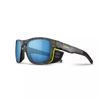 Julbo Shield Ocean Master akiniai - Spectron 3 poliarizuoti, juodi/mėlyni