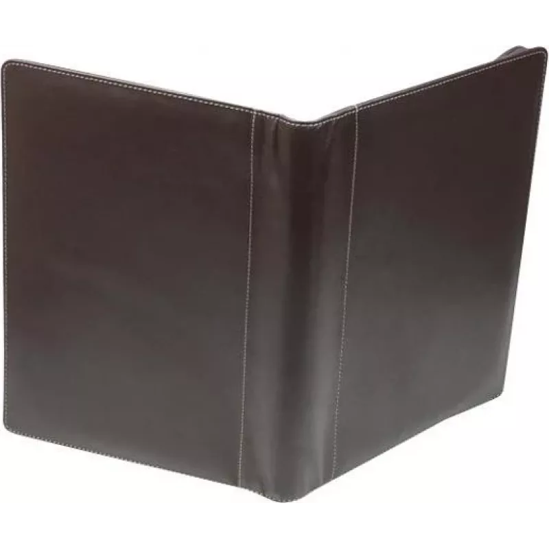 JÜSCHA Alassio A4 MONACO užtraukiama odinė dokumentų aplankas - Antique Dark Brown 30054
