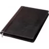 JÜSCHA Alassio A4 MONACO užtraukiama odinė dokumentų aplankas - Antique Dark Brown 30054