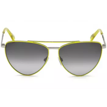 JUST CAVALLI JC839S-41B Moteriški akiniai nuo saulės Havana Ruda Gradient Drugelio Acetatas 58mm