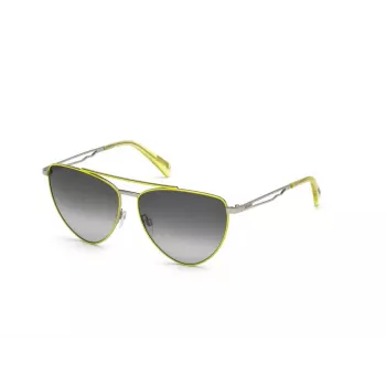 JUST CAVALLI JC839S-41B Moteriški akiniai nuo saulės Havana Ruda Gradient Drugelio Acetatas 58mm