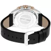 JUST CAVALLI MAN JC1G214L0025 42mm Quartz Analog Watch Black Dial Leather Strap
