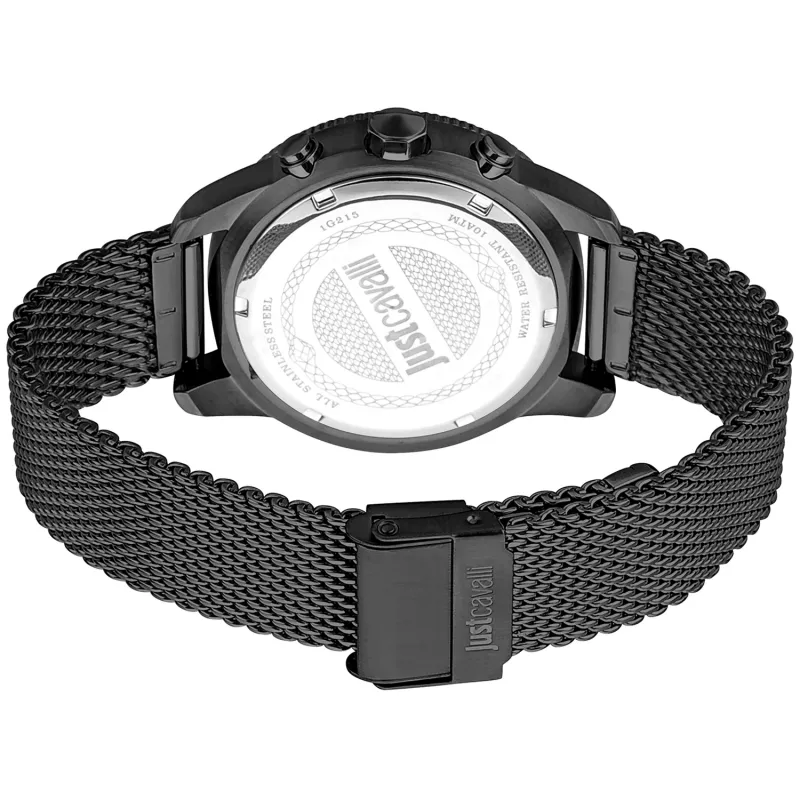 JUST CAVALLI MAN JC1G215M0065 42mm Stainless Steel Mesh Watch