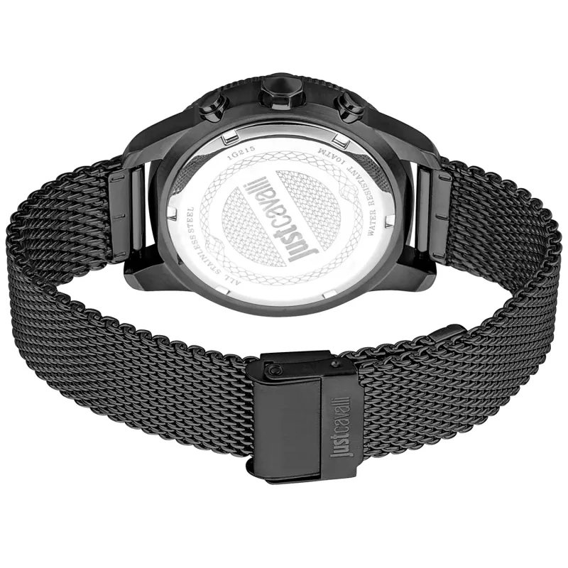 JUST CAVALLI MAN JC1G215M0075 41mm Nerūdijančio Plieno Kvarcinis Laikrodis