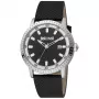 JUST CAVALLI MAN JC1G216L0015 42mm Blue Dial Leather Strap Quartz Watch