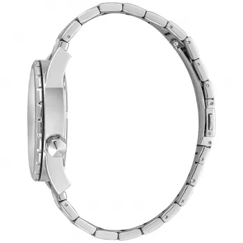 JUST CAVALLI MAN JC1G217M0055 Quartz Analog 42mm Stainless Steel Watch Blue Dial Silver Bracelet