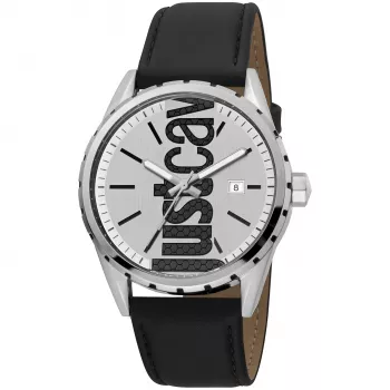 JUST CAVALLI MAN Laikrodis JC1G082L0105 (42mm) Mėlynas Ciferblatas Mėlynas Odinis Dirželis