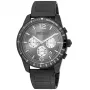 JUST CAVALLI MAN Laikrodis JC1G204M0065 44mm Mėlynas Ciferblatas Nerūdijančio Plieno Tinklinė Apyrankė