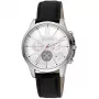 JUST CAVALLI Vyriškas kvarcinis laikrodis JC1G175L0215 42mm Mėlynas ciferblatas Odinis dirželis