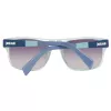 JUST CAVALLI Unisex Akiniai JC743S-5787B Mėlynas Rėmas Pilki Gradientiniai Lęšiai 57mm