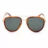 JUST CAVALLI Unisex akiniai nuo saulės SJC029V5701GZ Juodas rėmelis Pilki gradientiniai lęšiai 57/17/140 mm