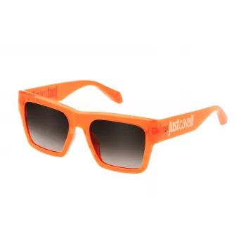 JUST CAVALLI Unisex akiniai nuo saulės SJC038-5401KD Juodi Pilki Gradientiniai 54mm