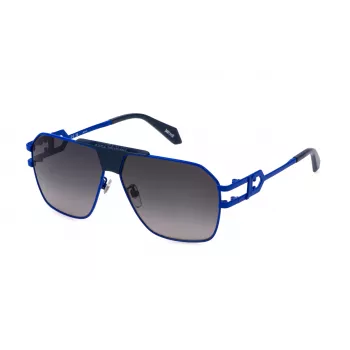 JUST CAVALLI Unisex akiniai nuo saulės SJC094-6101HR (Lęšis 61 mm, Tiltelis 12 mm, Kojelė 140 mm)